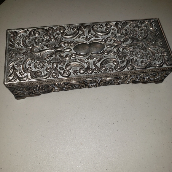 Godinger Silver jewelry box from 1992